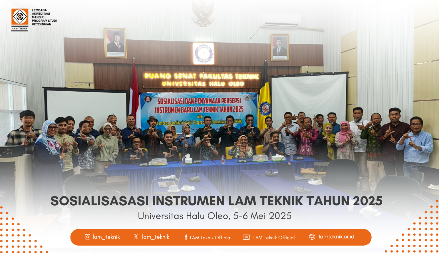 Sosialisasi Instrumen Akreditasi Baru LAM Teknik 2025 Digelar di 26 Kota di Seluruh Indonesia