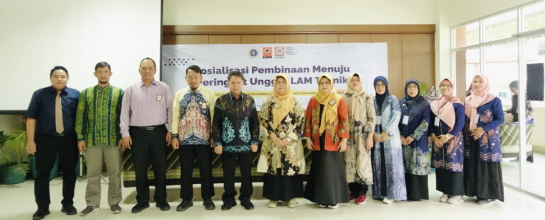 Sosialisasi Pembinaan Menuju Peringkat Unggul dari LAM Teknik