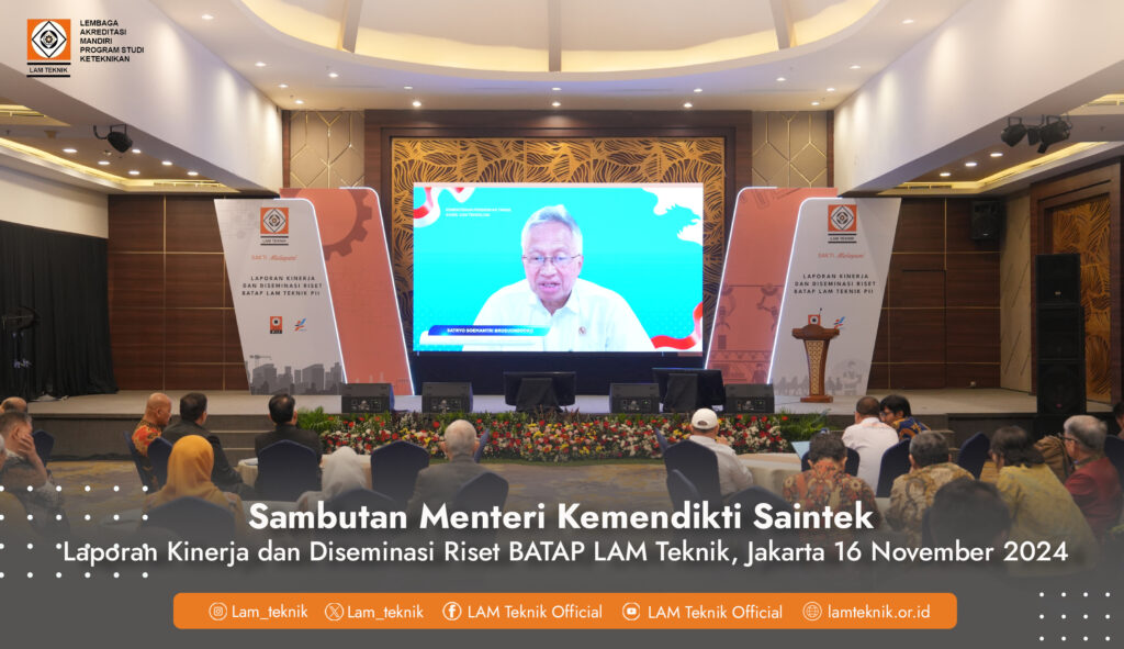Laporan Kinerja dan Diseminasi BATAP LAM Teknik PII