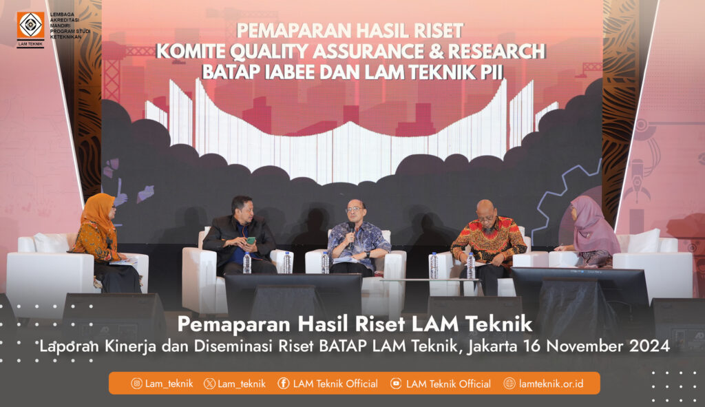 Laporan Kinerja dan Diseminasi BATAP LAM Teknik PII
