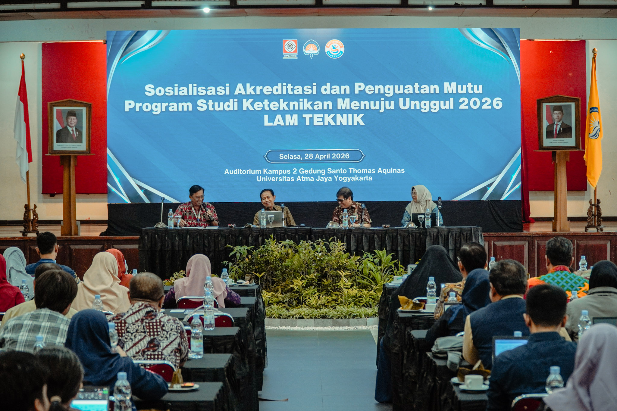 SOSIALISASI LAM TEKNIK DI UAJY, DORONG PRODI KETEKNIKAN MENUJU UNGGUL 2026