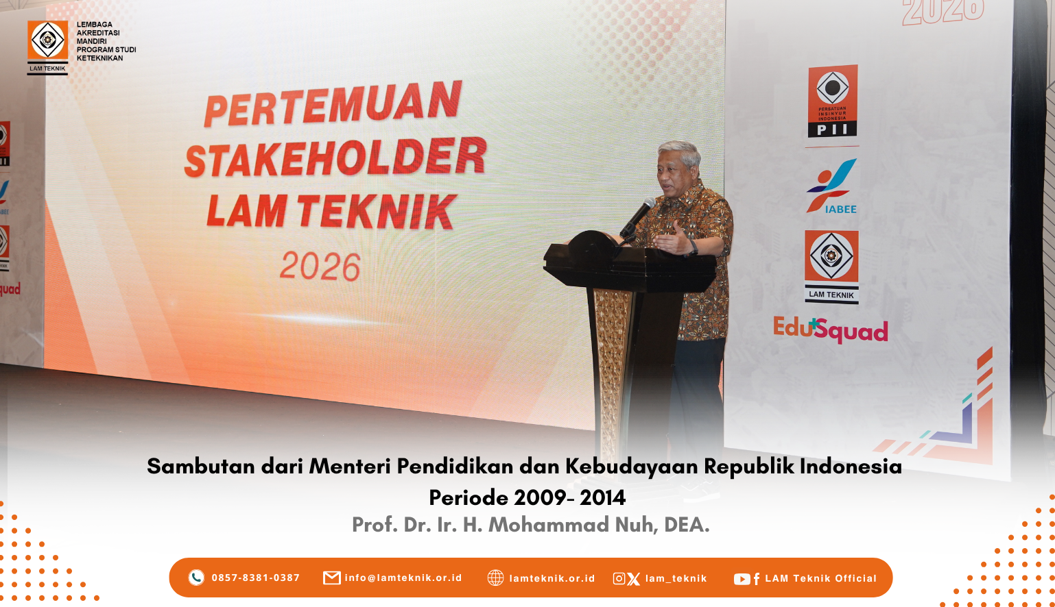 Pertemuan Stakeholder LAM Teknik 2026
