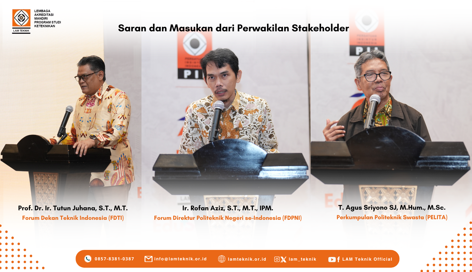 Pertemuan Stakeholder LAM Teknik 2026