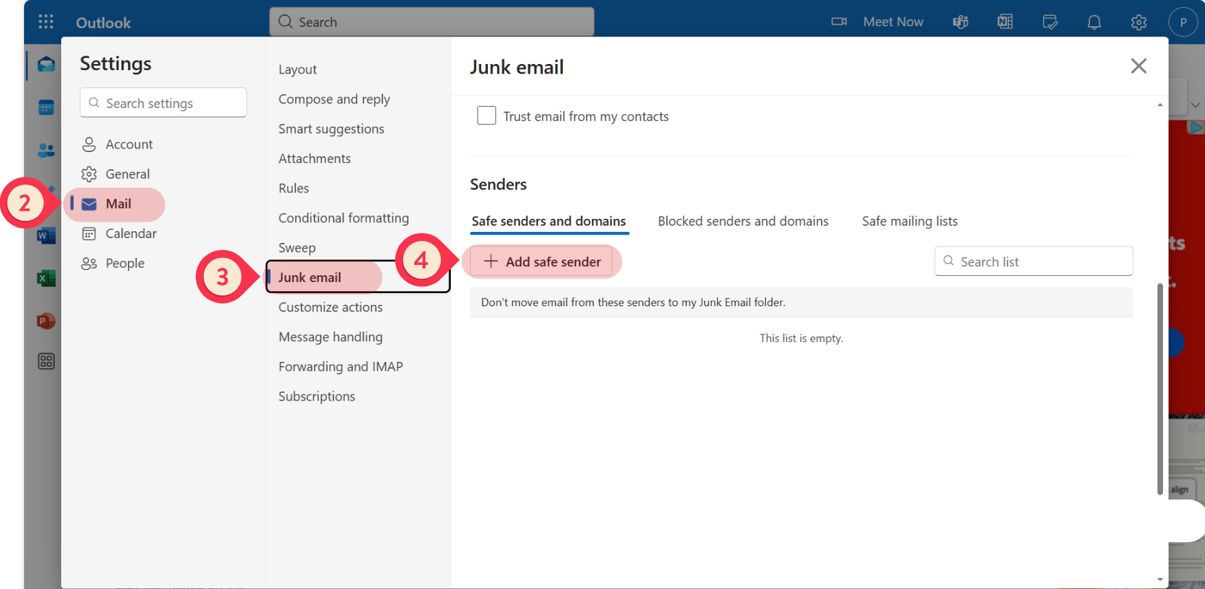 Panduan Whitelist Email LAM Teknik Yang Masuk Ke SPAM Email